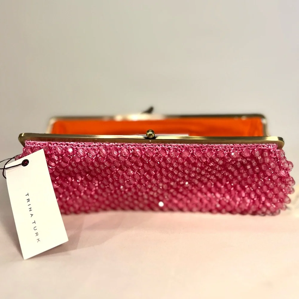 Trina Turk Beaded Clutch - Picture 1 of 6